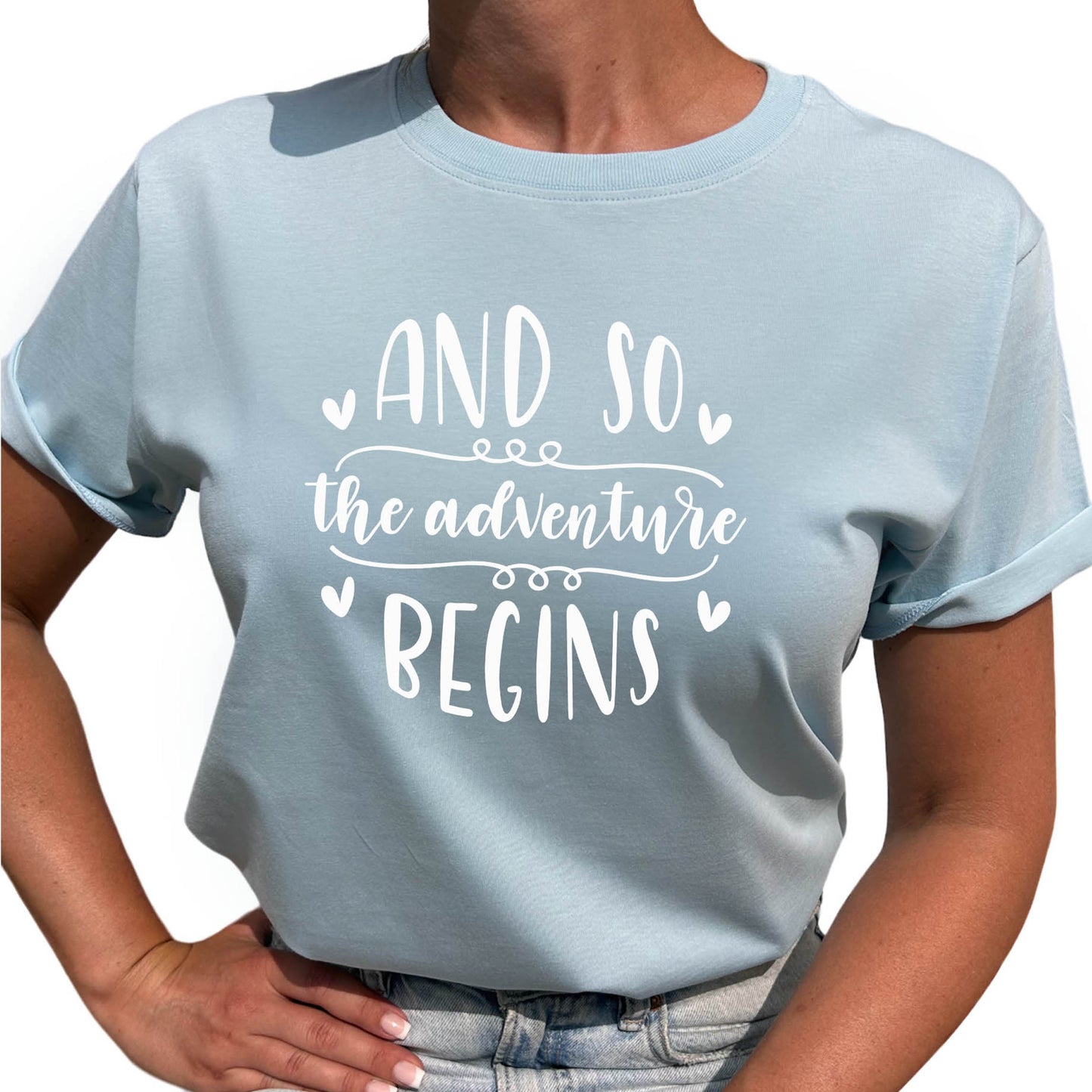 And So The Adventure Begins T-shirt