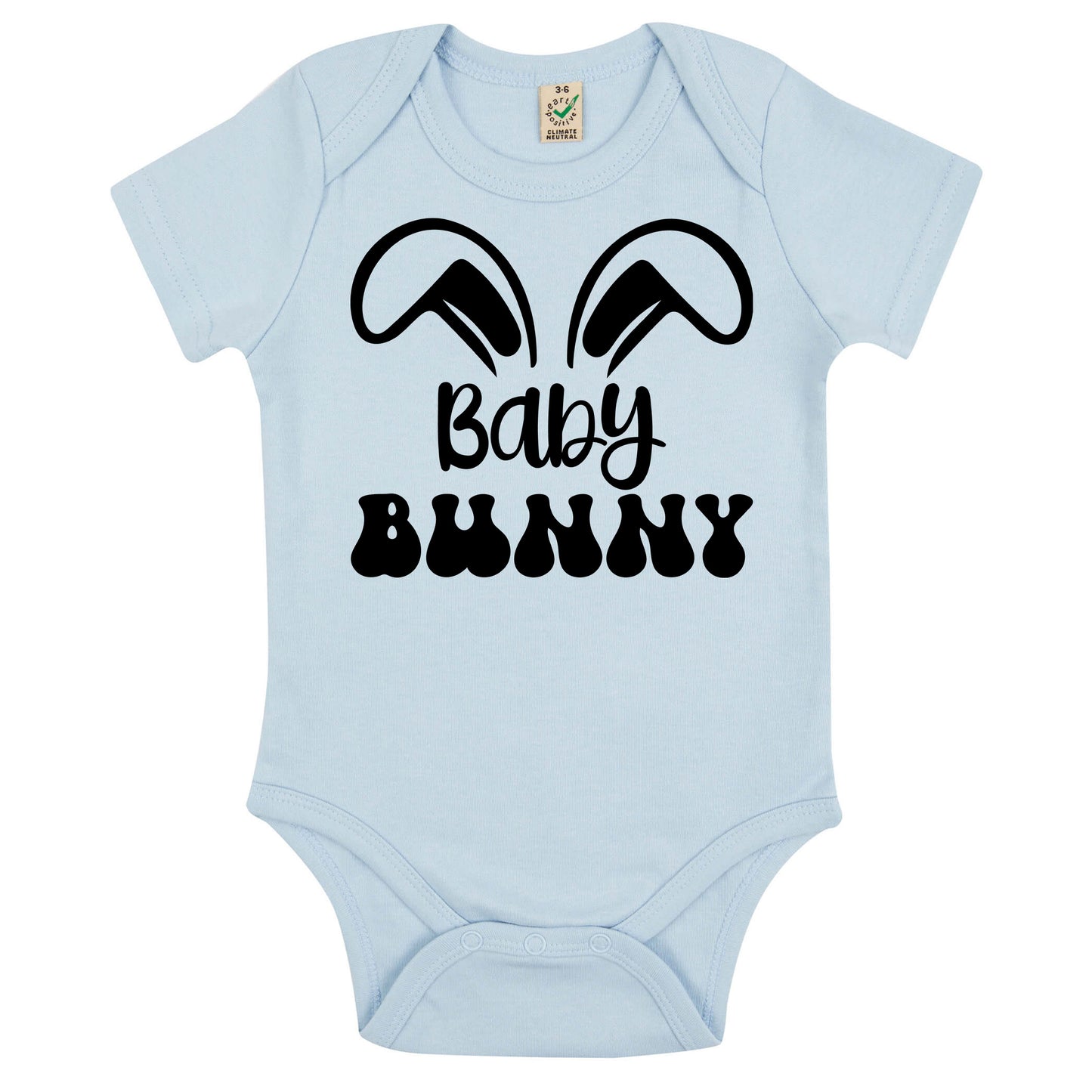 Baby Bunny Påsk Babybody Nyfödd