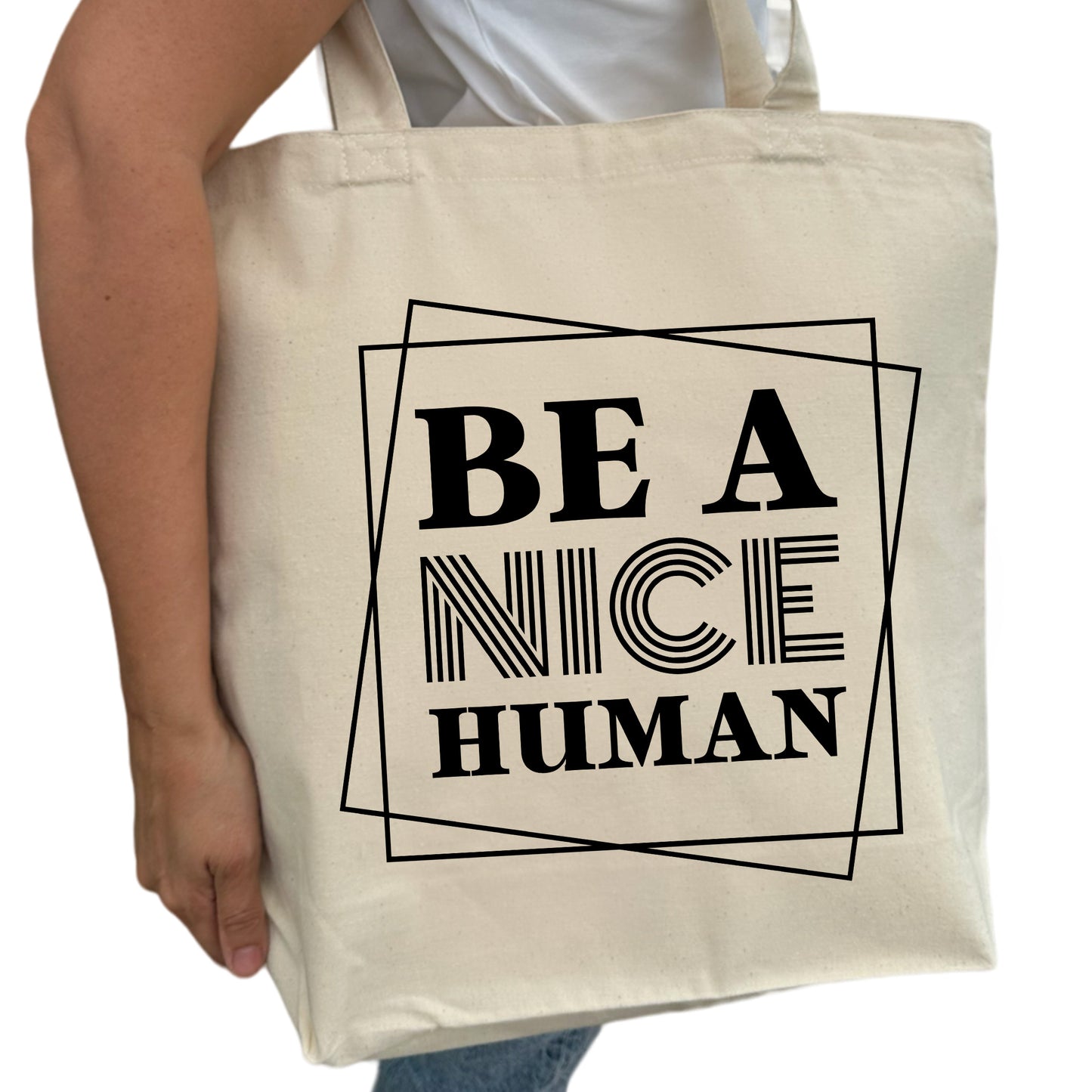 Be A Nice Human Tygpåse