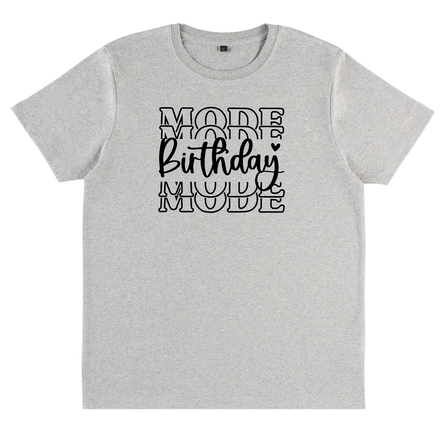 Birthday Mode Födelsedags T-shirt