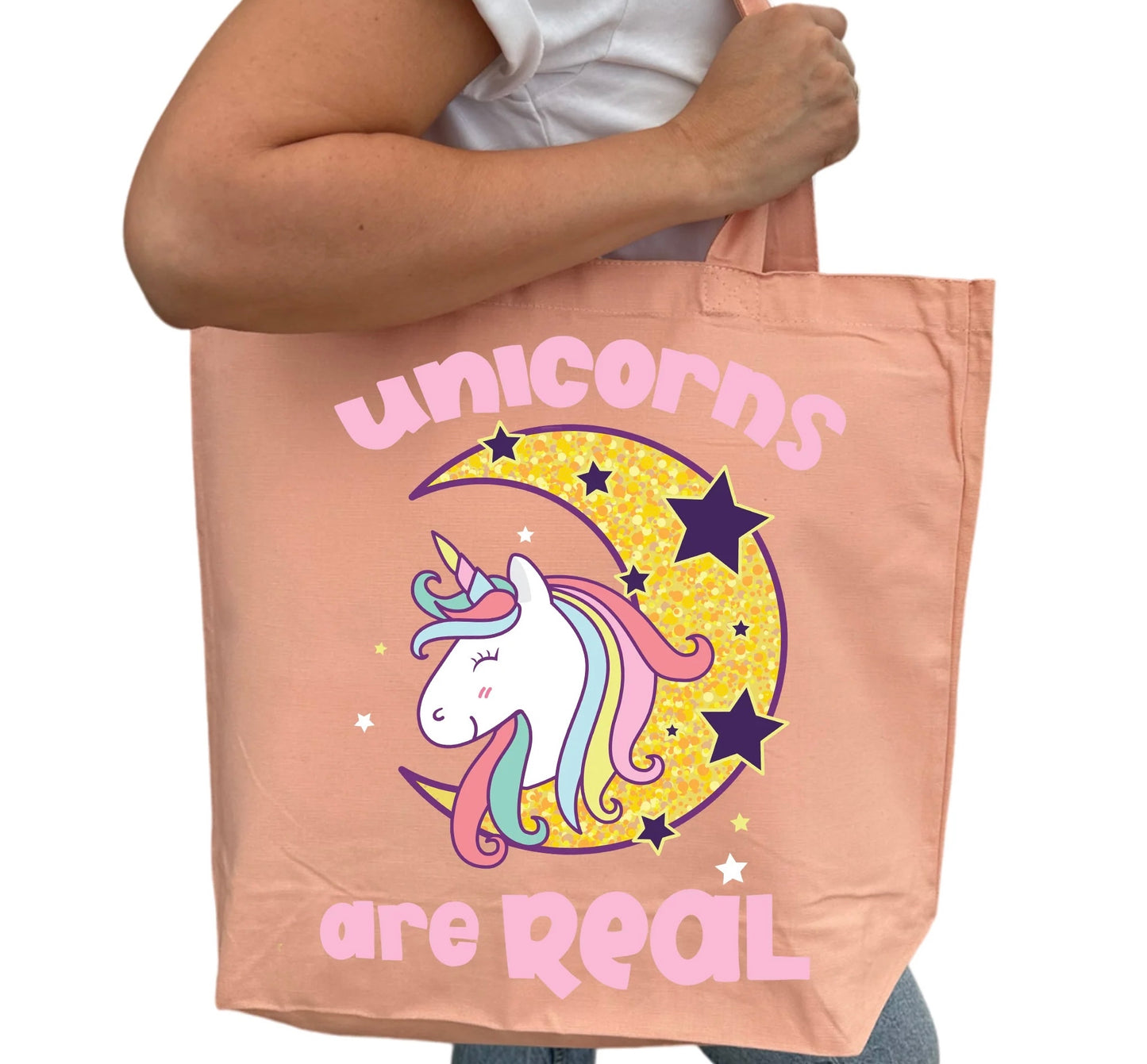 Unicorns Are Real Tygpåse