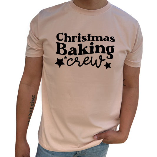 Christmas Baking Crew Jul T-shirt