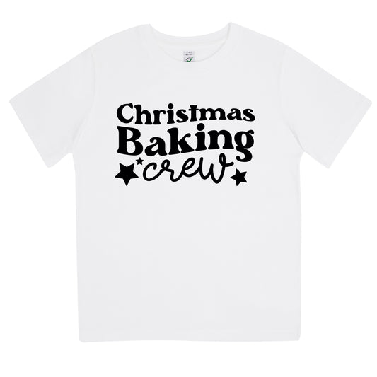 Christmas Baking Crew Jul T-shirt Barn