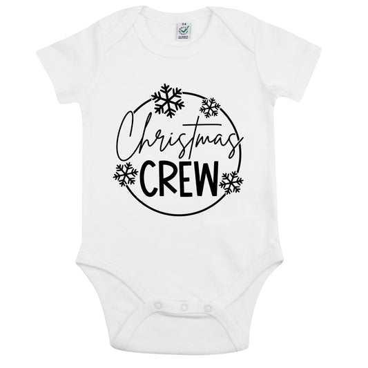 Christmas Crew Jul Baby Body Nyfödd