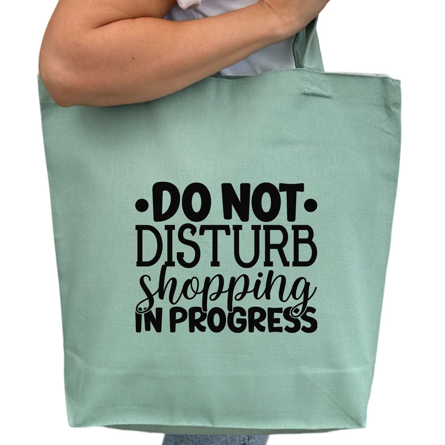 Do Not Disturb Shopping In Progress Tygpåse