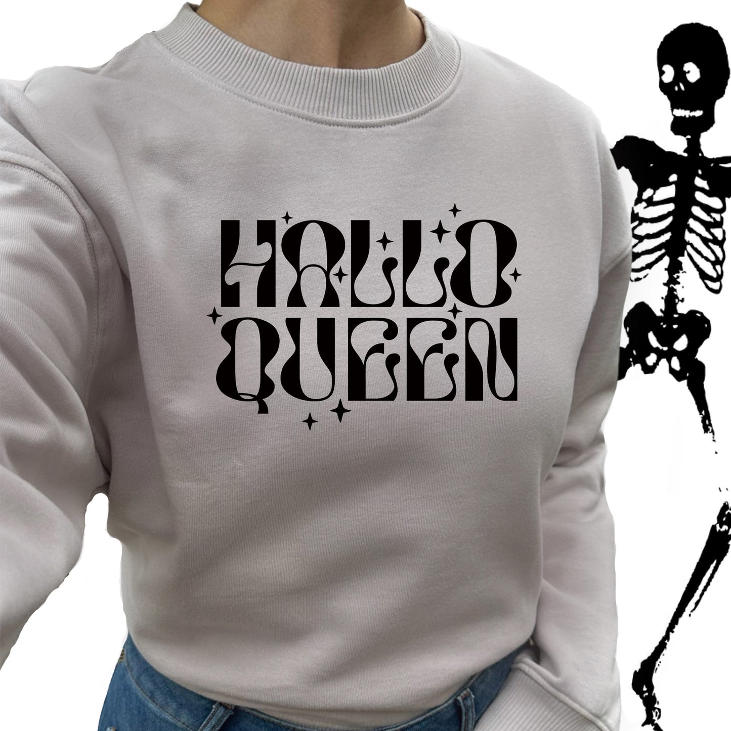 Hallo Queen - Halloween Tröja