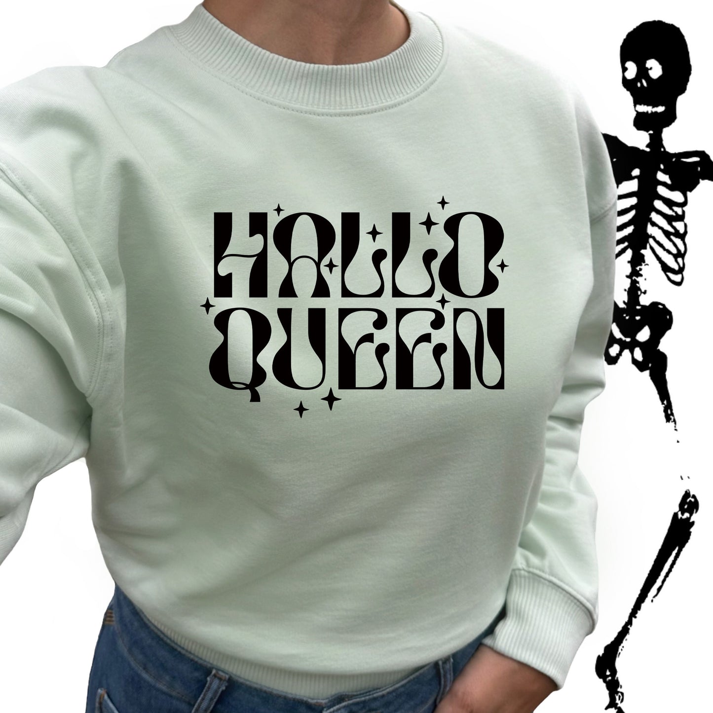 Hallo Queen - Halloween Tröja