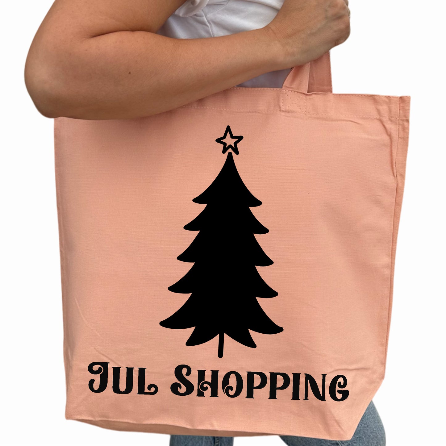 Jul Shopping Tygpåse