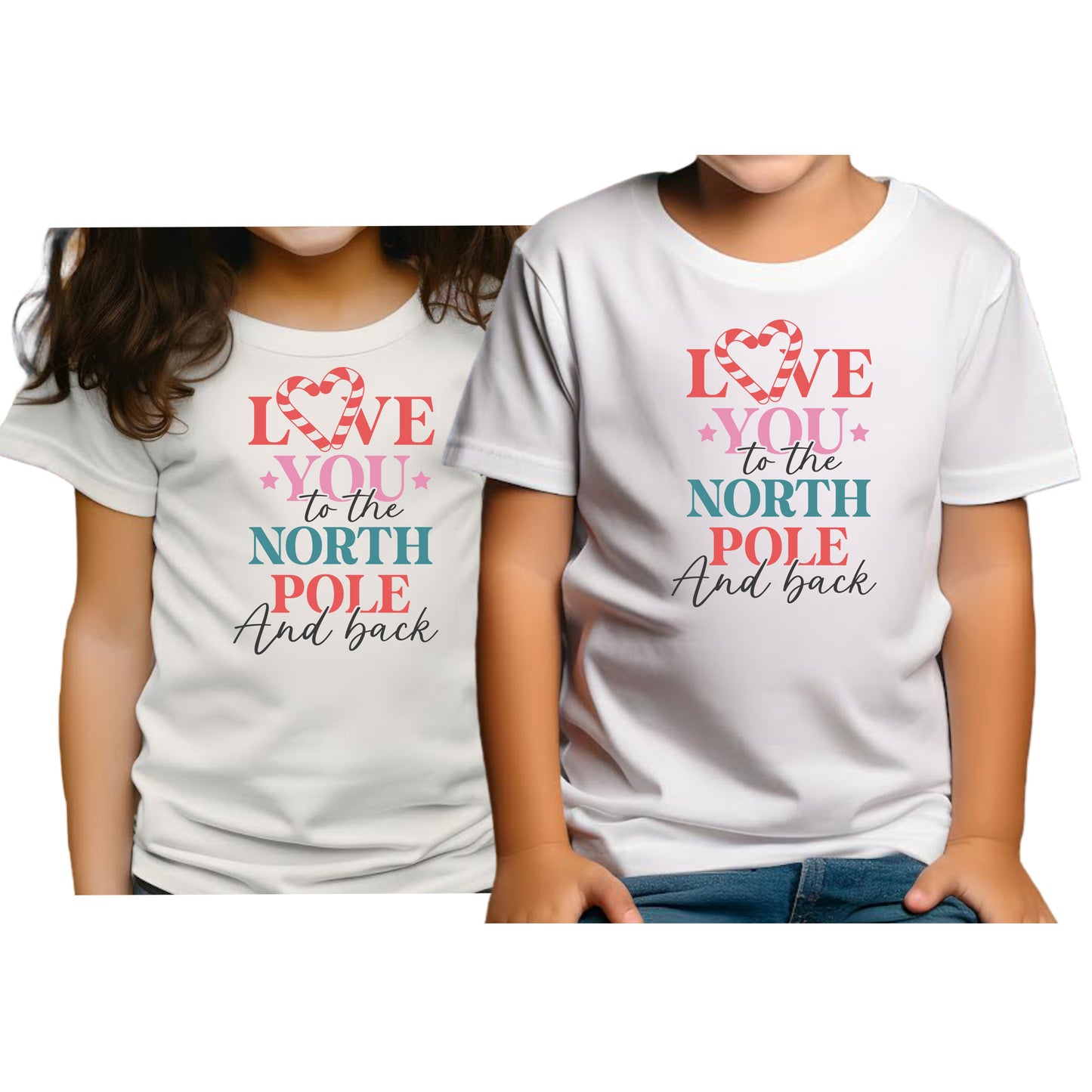 Love You To The North Pole and Back Jul T-shirt Barn