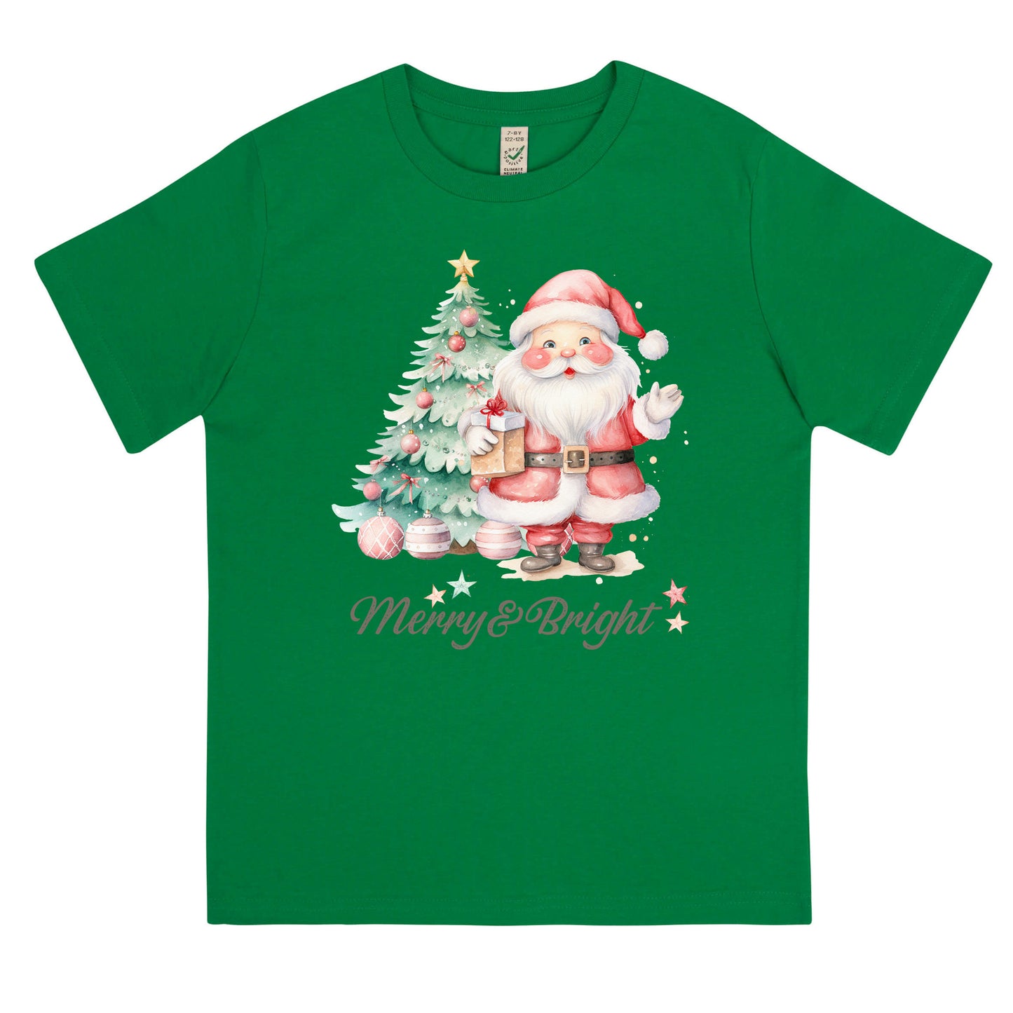 Merry & Bright Jul T-shirt Barn