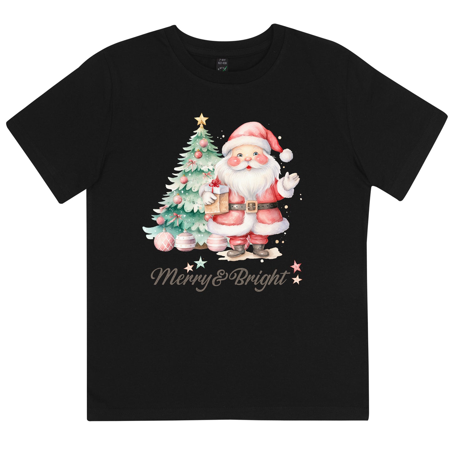 Merry & Bright Jul T-shirt Barn