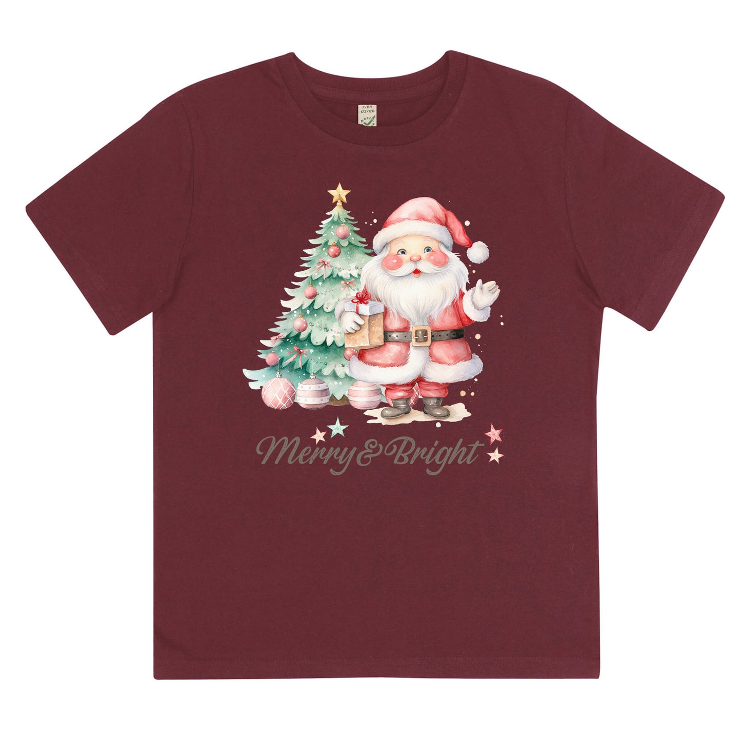 Merry & Bright Jul T-shirt Barn