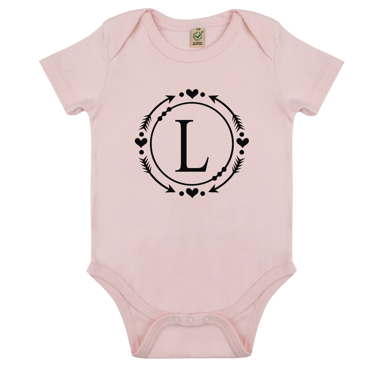 Monogram Babybody Nyfödd