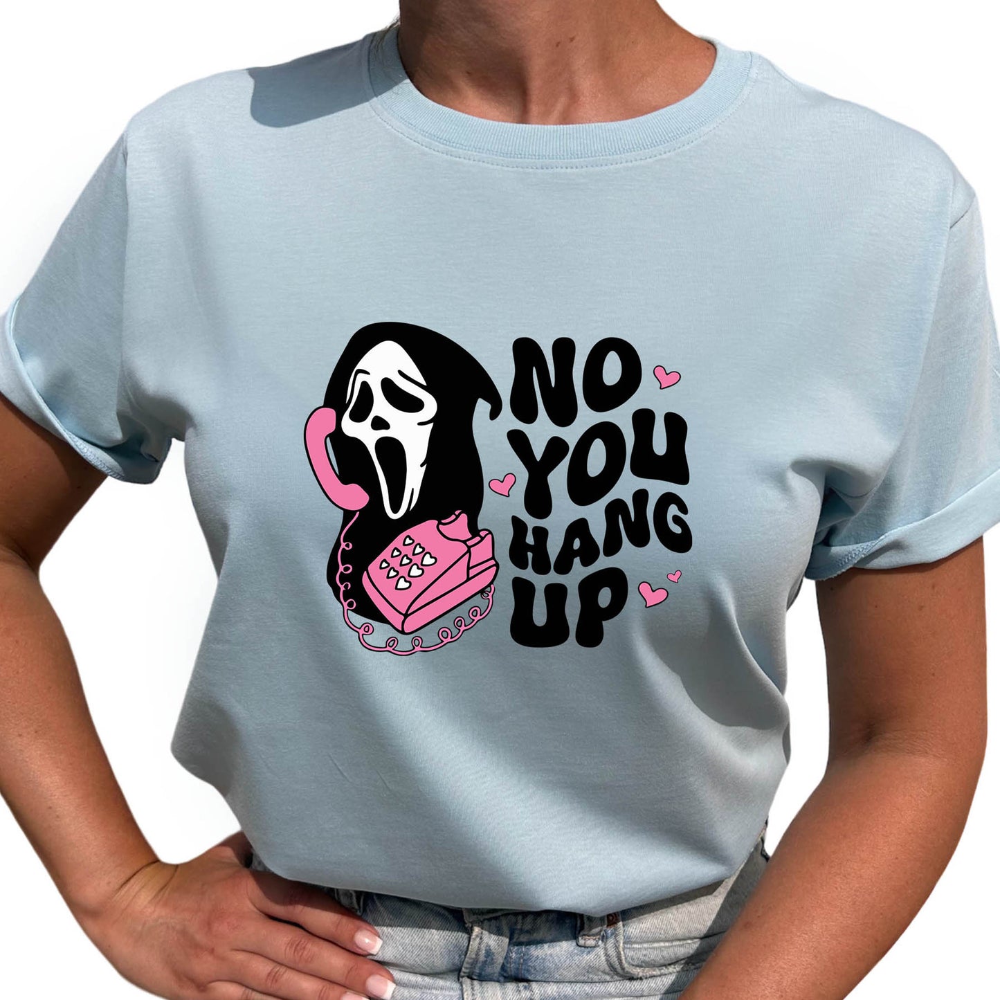 No You Hang Up Halloween T-shirt