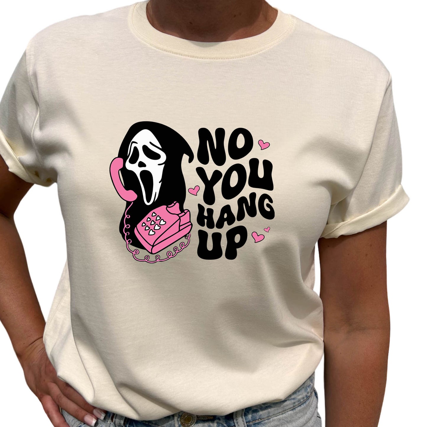 No You Hang Up Halloween T-shirt