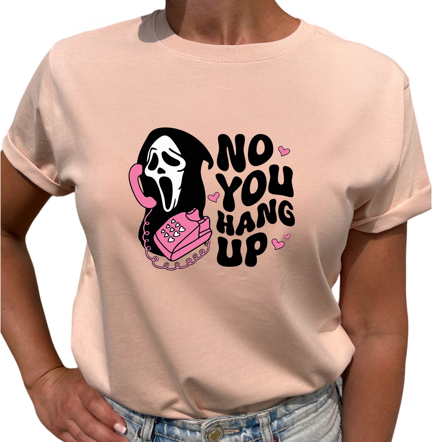 No You Hang Up Halloween T-shirt