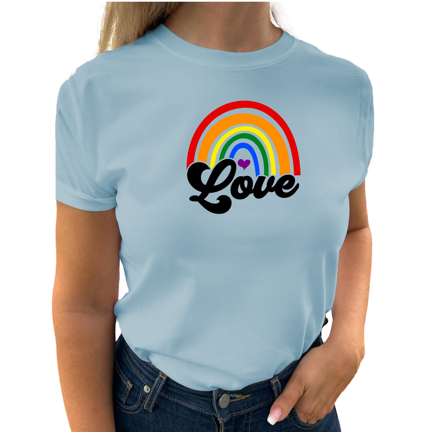 Pride Regnbåge T-Shirt