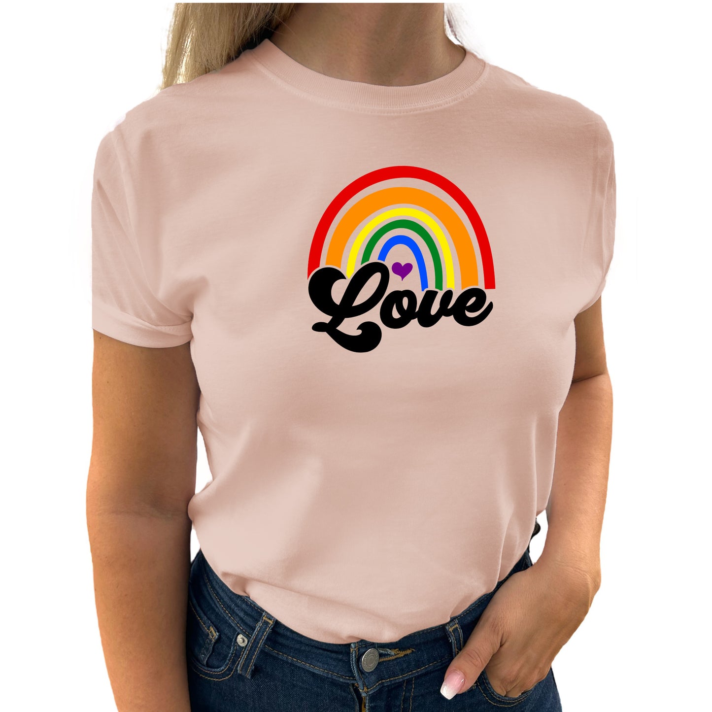 Pride Regnbåge T-Shirt