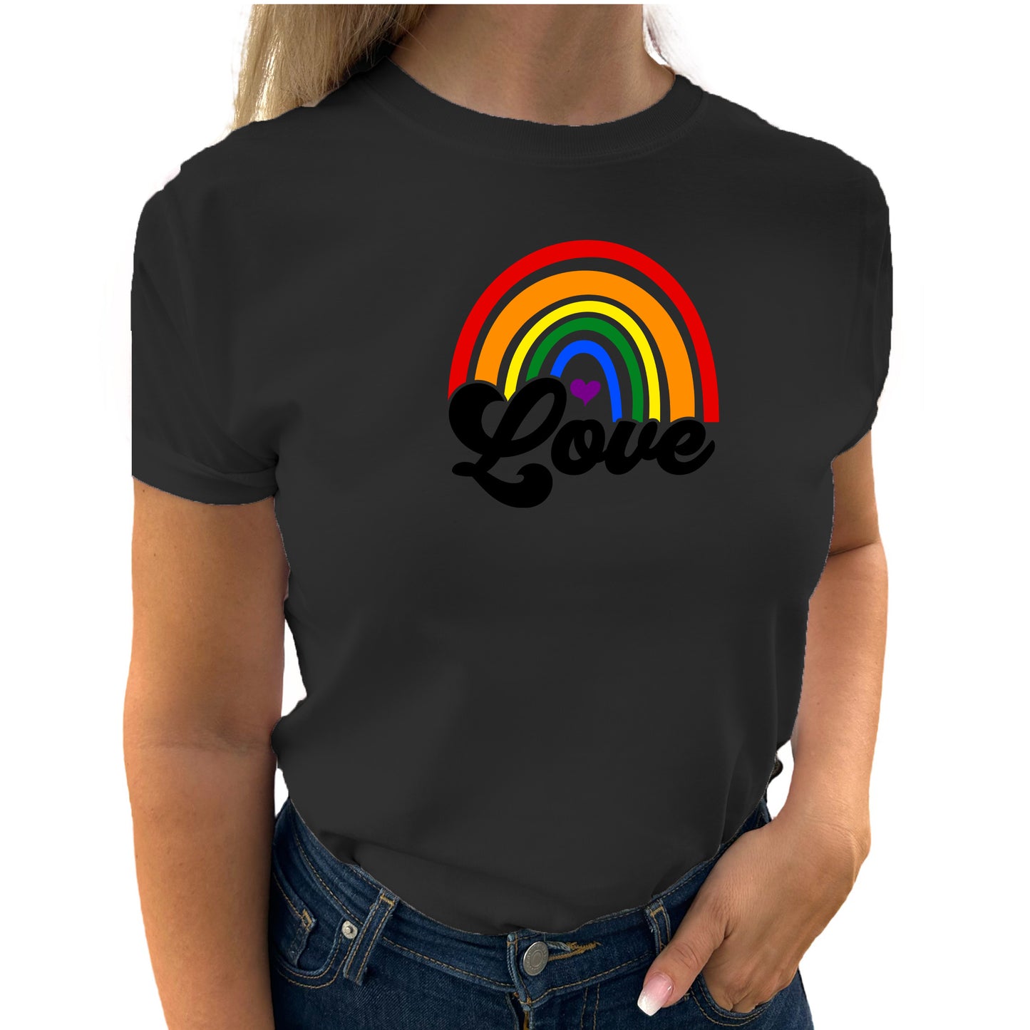 Pride Regnbåge T-Shirt