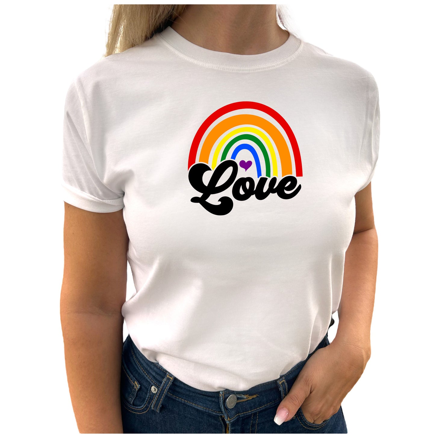 Pride Regnbåge T-Shirt