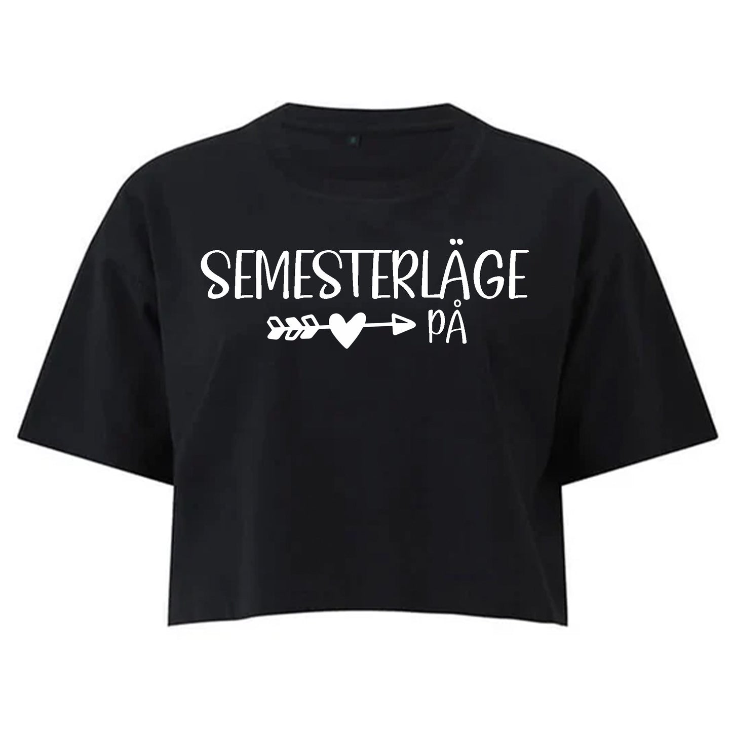 Semesterläge PÅ Crop Top T-shirt