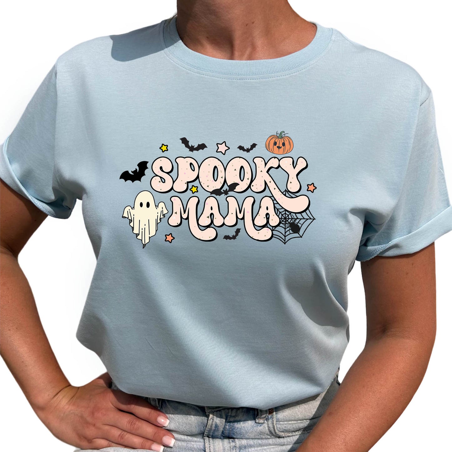 Spooky Mama Halloween T-shirt