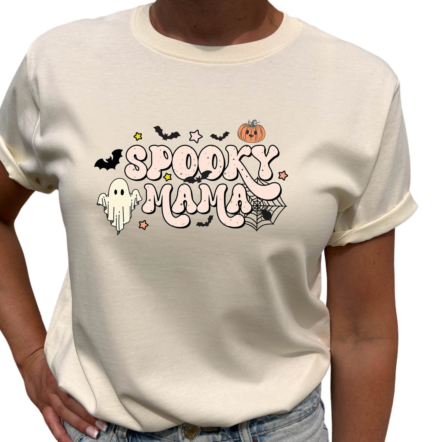 Spooky Mama Halloween T-shirt