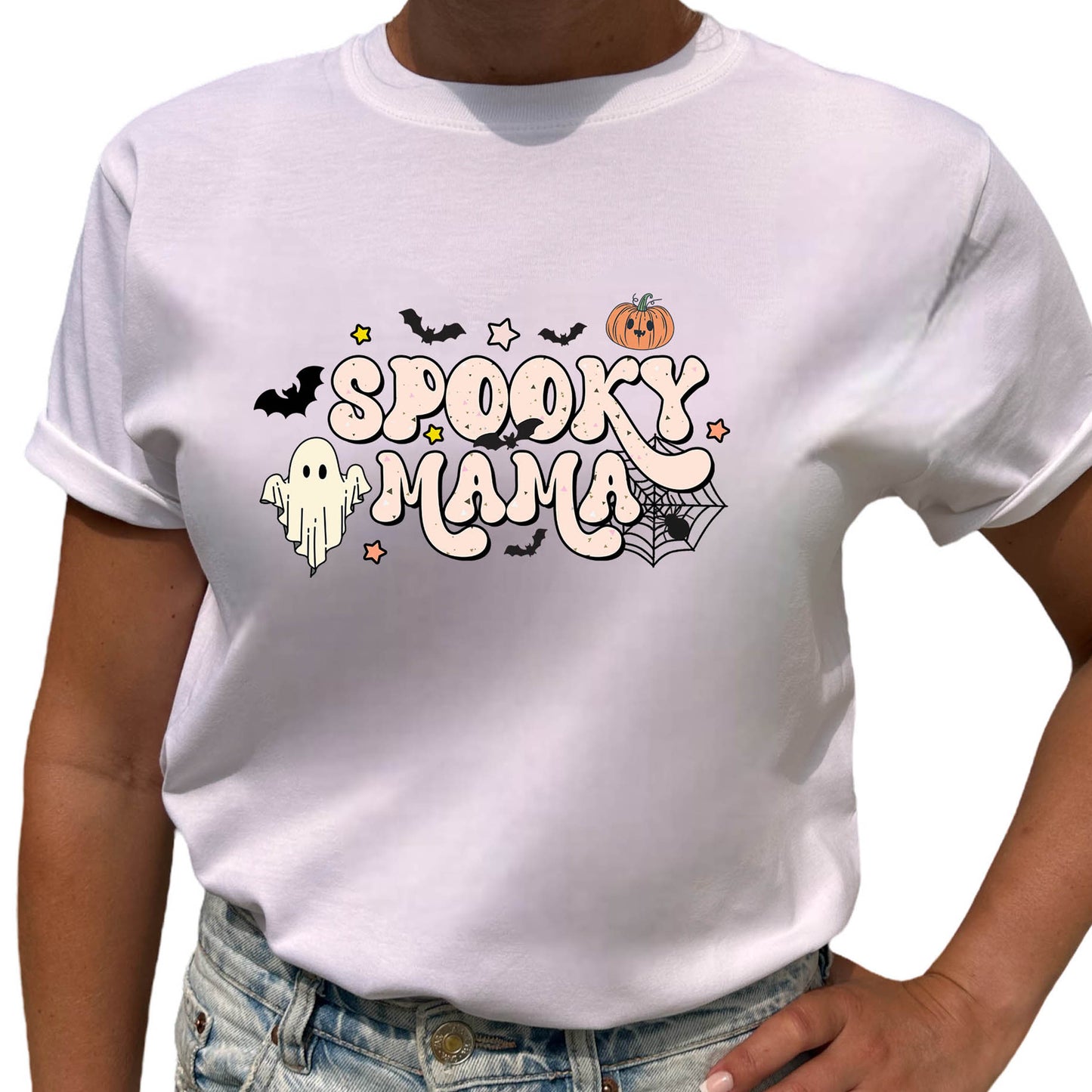 Spooky Mama Halloween T-shirt