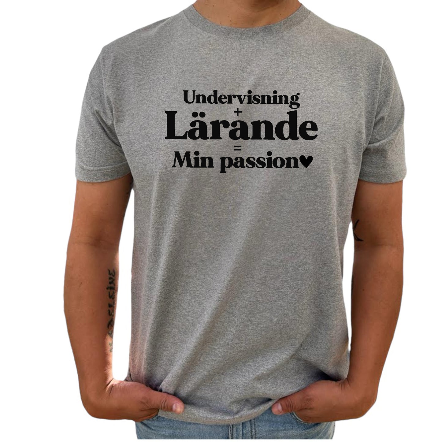 Undervisning Lärande Min Passion - T-shirt Lärare