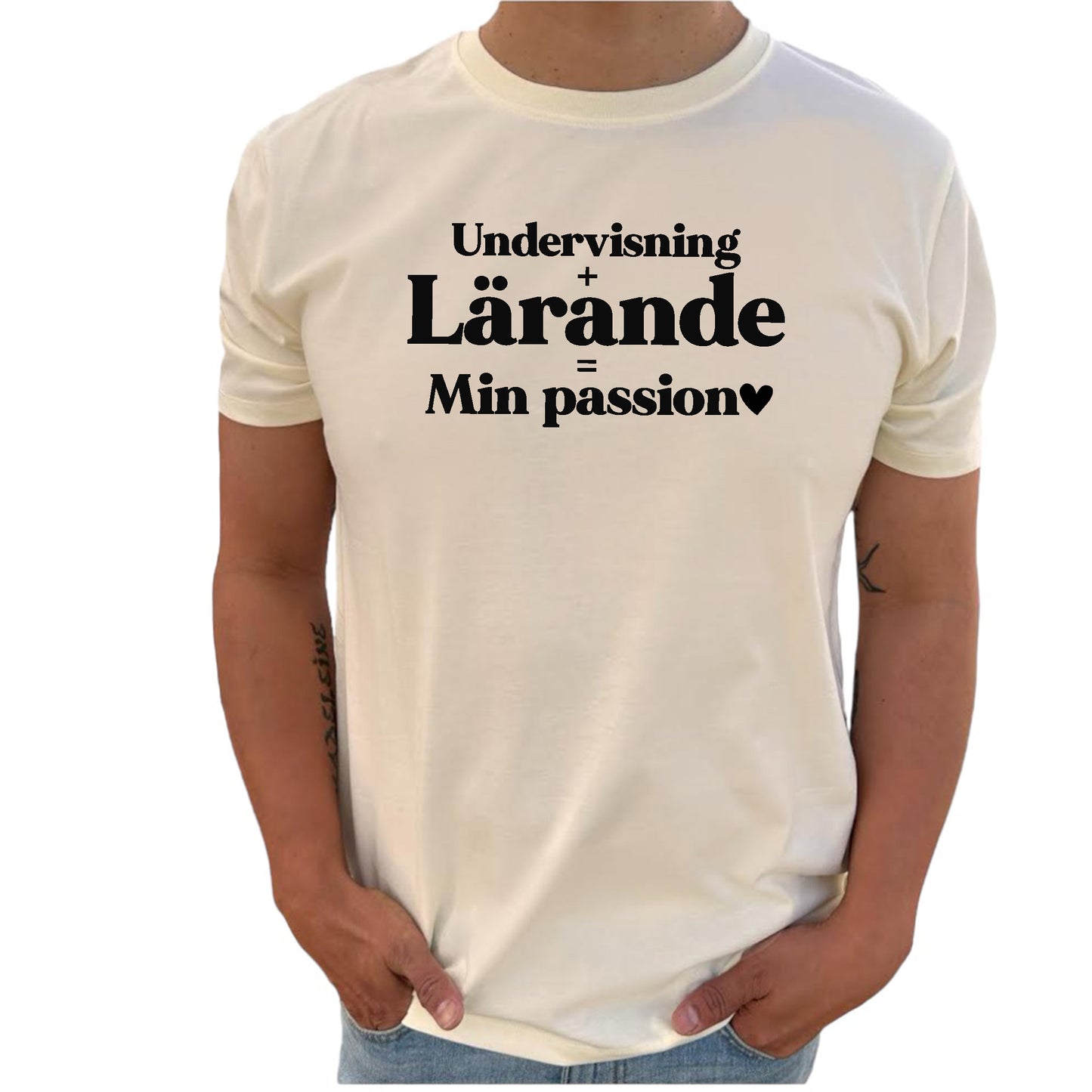 Undervisning Lärande Min Passion - T-shirt Lärare