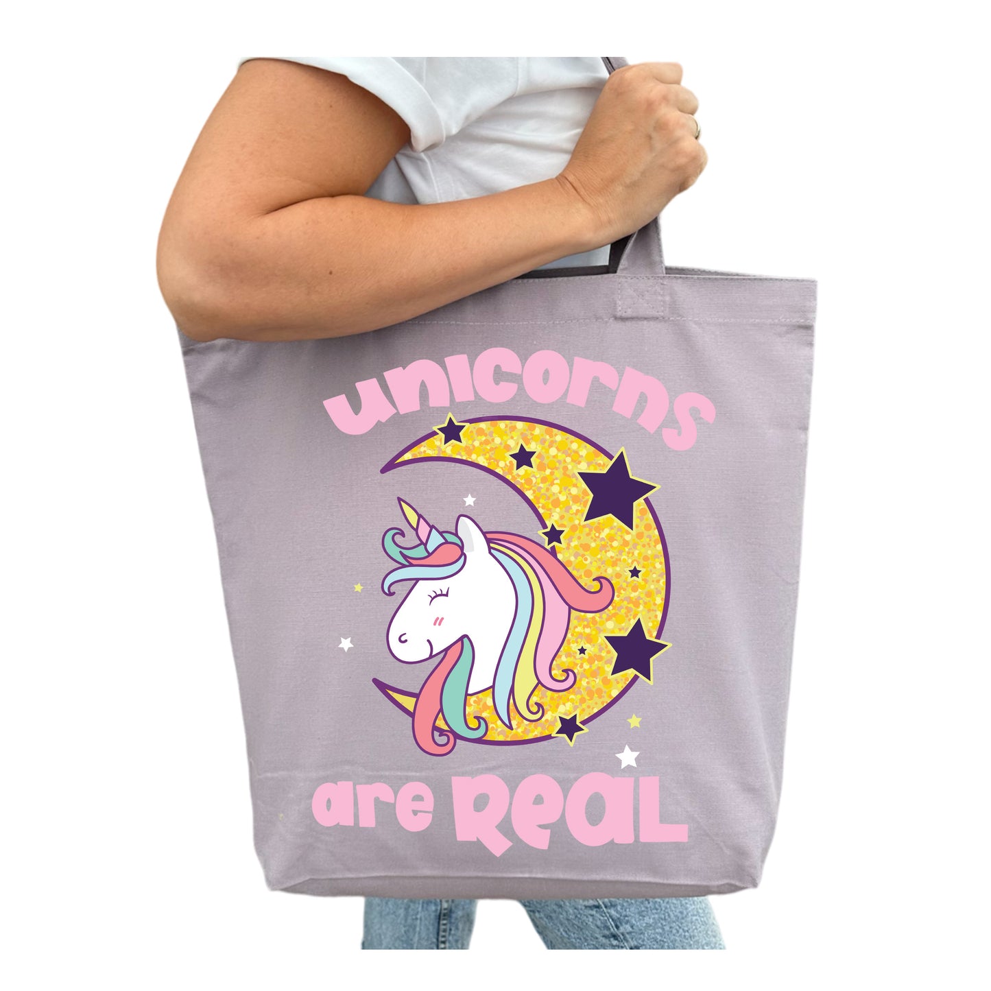 Unicorns Are Real Tygpåse