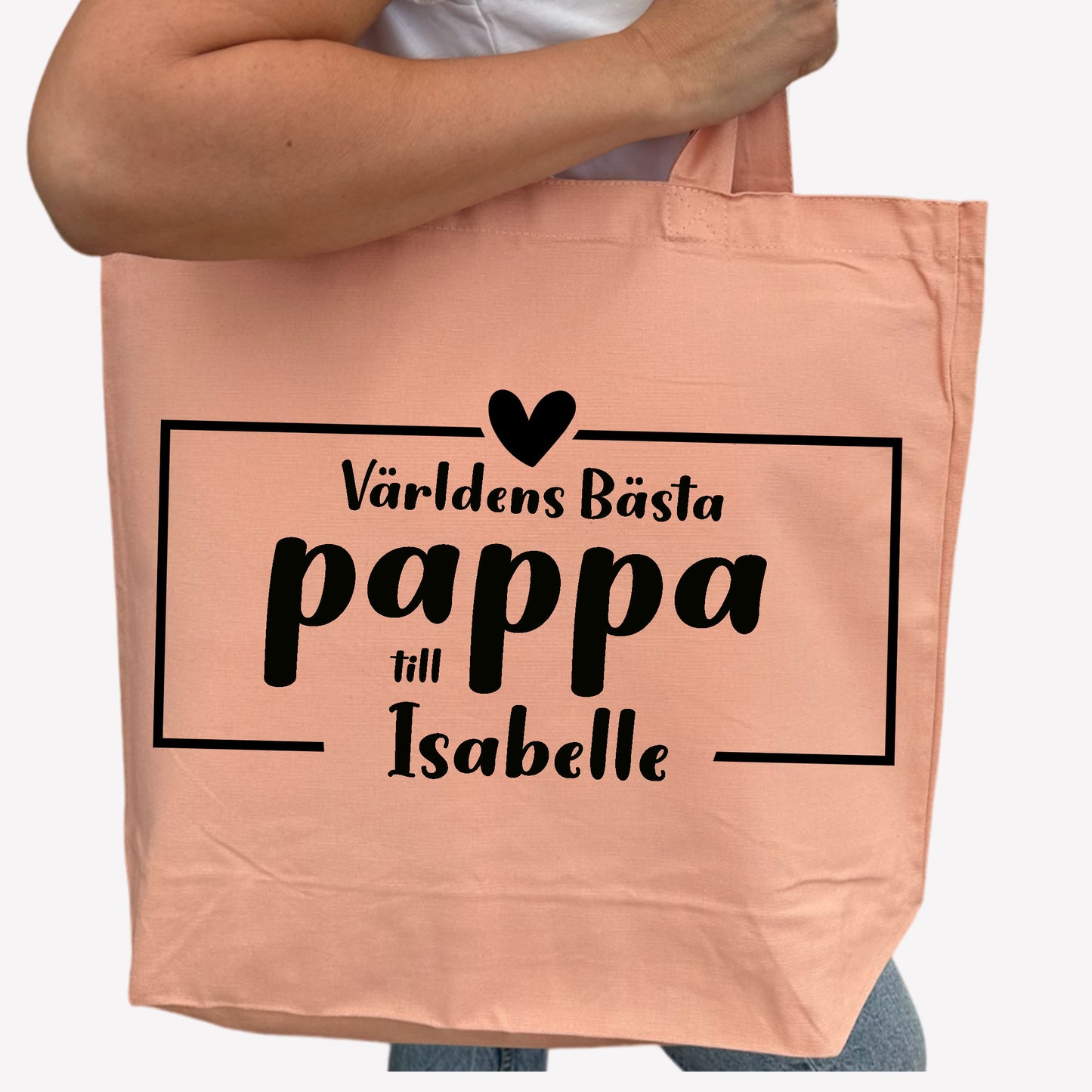 Världens Bästa Pappa Tygpåse